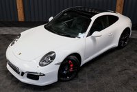 USED 2015 15 PORSCHE 911 3.8 CARRERA GTS PDK 2d 430 BHP PORSCHE WARRANTY, GLASS ROOF, BOSE STEREO, FULL HISTORY, GLASS SUNROOF, PDLS, LEATHER INTERIOR, LEATHER DASH