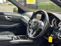 USED 2013 13 MERCEDES-BENZ E-CLASS 2.1 E220 CDI AMG SPORT 4d 168 BHP 