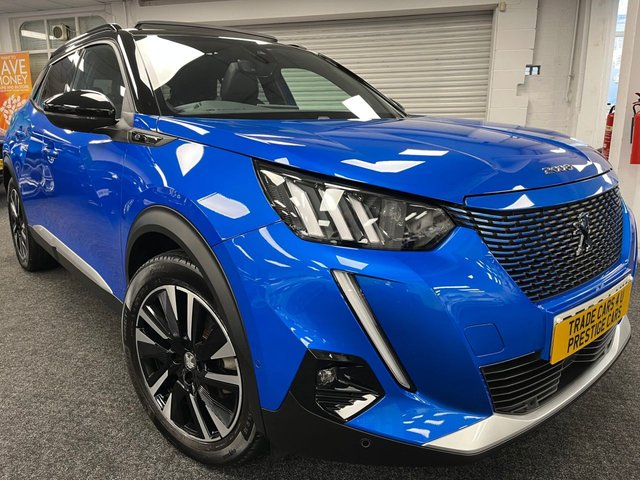 2020 20 Peugeot 2008 PEUGEOT E-2008 GT LINE EV ELECTRIC 50KWH AUTO 5DR 