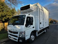 USED 2018 18 MITSUBISHI FUSO CANTER 3.0 7C15 34 148 BHP 7.5T EURO 6 AUTOMATIC 15FT FRIDGE/FREEZER BOX VAN (WITH TAILLFT) PARTITION+TAILLIFT+ EURO 6+