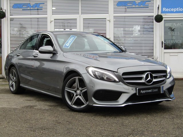 2015 65 Mercedes-Benz C-Class 1.6 C200 D AMG LINE 4d 136 BHP