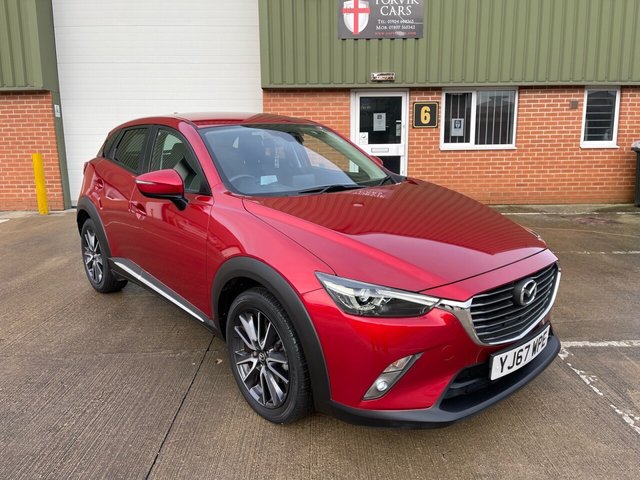 2017 67 Mazda CX-3 2.0 SPORT NAV 5d 118 BHP