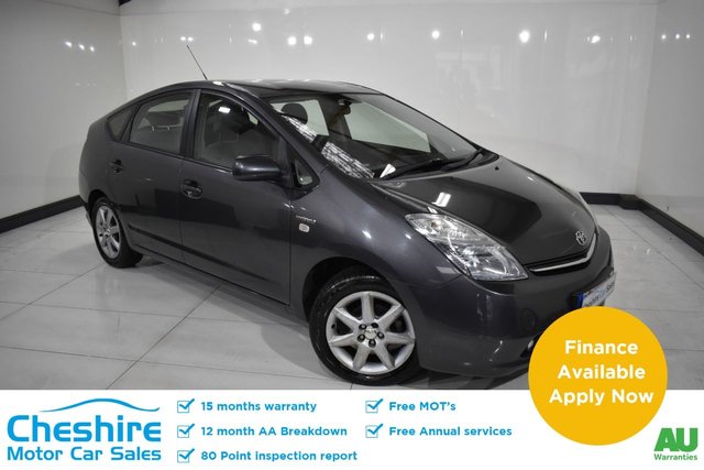 2008 58 Toyota Prius 1.5 T SPIRIT VVT-I 5d 77 BHP
