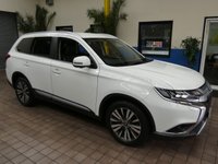 USED 2019 19 MITSUBISHI OUTLANDER 2.0 4 5d 148 BHP 4WD 7 SEATS SAT NAV LEATHER HEATED SEATS REAR VIEW CAMERA 1 OWNER MITSUBISHI WARRANTY TILL AUG 2024
