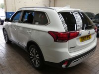 USED 2019 19 MITSUBISHI OUTLANDER 2.0 4 5d 148 BHP 4WD 7 SEATS SAT NAV LEATHER HEATED SEATS REAR VIEW CAMERA 1 OWNER MITSUBISHI WARRANTY TILL AUG 2024
