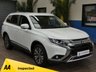 USED 2019 19 MITSUBISHI OUTLANDER 2.0 4 5d 148 BHP 4WD 7 SEATS SAT NAV LEATHER HEATED SEATS REAR VIEW CAMERA 1 OWNER MITSUBISHI WARRANTY TILL AUG 2024