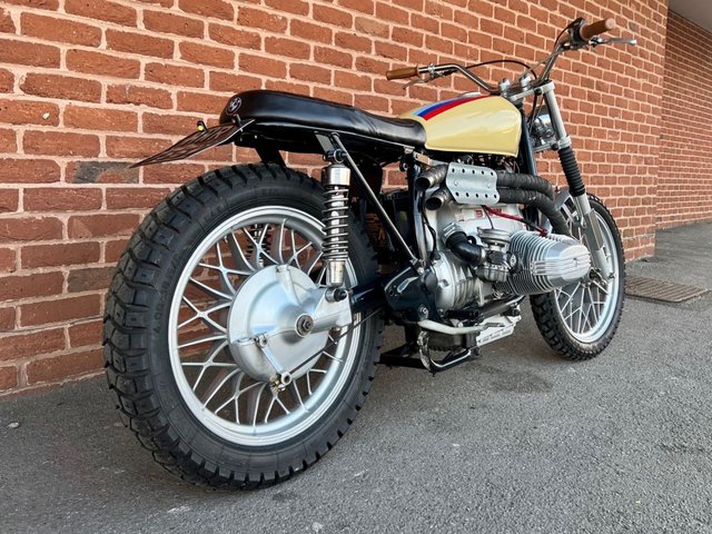 1980 BMW R Series R45 // 475cc // Custom Scrambler // px swap
