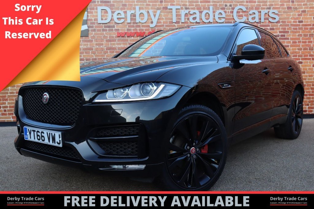 2016 Jaguar F-Pace 2.0 R-Sport Awd 5D 178 BHP £23,990 