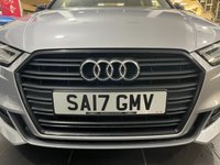 USED 2017 17 AUDI A3 1.4 TFSI BLACK EDITION 4d 148 BHP LOW RATE FINANCE/HOME DELIVERY