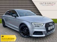 USED 2017 17 AUDI A3 1.4 TFSI BLACK EDITION 4d 148 BHP LOW RATE FINANCE/HOME DELIVERY