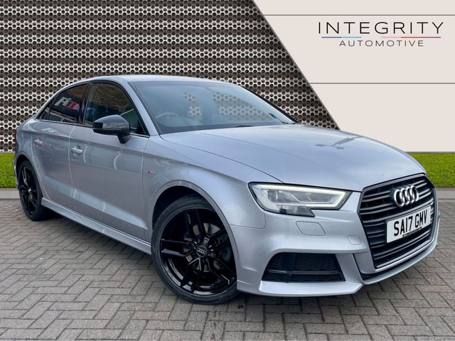 2017 17 Audi A3 1.4 TFSI BLACK EDITION 4d 148 BHP