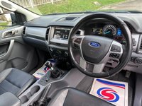 USED 2016 66 FORD RANGER 2.2 LIMITED 4X4 DCB TDCI 4d 148 BHP ** NO VAT ** FULL LEATHER + SATNAV