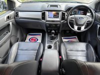 USED 2016 66 FORD RANGER 2.2 LIMITED 4X4 DCB TDCI 4d 148 BHP ** NO VAT ** FULL LEATHER + SATNAV