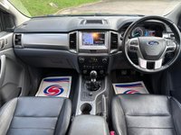 USED 2016 66 FORD RANGER 2.2 LIMITED 4X4 DCB TDCI 4d 148 BHP ** NO VAT ** FULL LEATHER + SATNAV