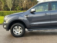 USED 2016 66 FORD RANGER 2.2 LIMITED 4X4 DCB TDCI 4d 148 BHP ** NO VAT ** FULL LEATHER + SATNAV