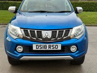 USED 2018 18 MITSUBISHI L200 2.4 DI-D 4WD WARRIOR DCB 178 BHP ** NO VAT * *  SAT NAV ** LOW MILES