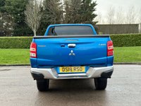 USED 2018 18 MITSUBISHI L200 2.4 DI-D 4WD WARRIOR DCB 178 BHP ** NO VAT * *  SAT NAV ** LOW MILES