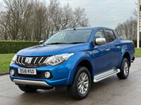 USED 2018 18 MITSUBISHI L200 2.4 DI-D 4WD WARRIOR DCB 178 BHP ** NO VAT * *  SAT NAV ** LOW MILES