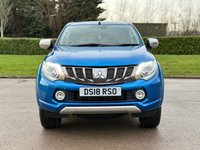 USED 2018 18 MITSUBISHI L200 2.4 DI-D 4WD WARRIOR DCB 178 BHP ** NO VAT * *  SAT NAV ** LOW MILES