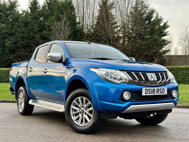 2018 18 Mitsubishi L200 2.4 DI-D 4WD WARRIOR DCB 178 BHP