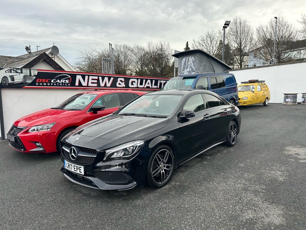 USED 2017 17 MERCEDES-BENZ CLA 2.1 CLA 220 D AMG LINE 4d 174 BHP AMGLINE AUTO ,GREAT SPEC