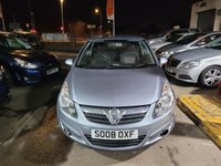 USED 2008 08 VAUXHALL CORSA 1.2 SXI 16V 3d 80 BHP 