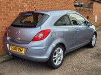 USED 2008 08 VAUXHALL CORSA 1.2 SXI 16V 3d 80 BHP 