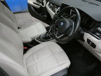 USED 2018 68 BMW 2 SERIES 1.5 218I LUXURY GRAN TOURER 5d 139 BHP STUNNING BLACK WITH BEIGE LEATHER 7 SEATS SAT NAV CRUISE CONTROL PARKING SENSORS 1 OWNER 6 MONTHS GOLD WARRANTY