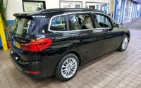 USED 2018 68 BMW 2 SERIES 1.5 218I LUXURY GRAN TOURER 5d 139 BHP STUNNING BLACK WITH BEIGE LEATHER 7 SEATS SAT NAV CRUISE CONTROL PARKING SENSORS 1 OWNER 6 MONTHS GOLD WARRANTY
