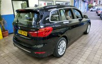 USED 2018 68 BMW 2 SERIES 1.5 218I LUXURY GRAN TOURER 5d 139 BHP STUNNING BLACK WITH BEIGE LEATHER 7 SEATS SAT NAV CRUISE CONTROL PARKING SENSORS 1 OWNER 6 MONTHS GOLD WARRANTY