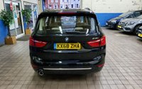 USED 2018 68 BMW 2 SERIES 1.5 218I LUXURY GRAN TOURER 5d 139 BHP STUNNING BLACK WITH BEIGE LEATHER 7 SEATS SAT NAV CRUISE CONTROL PARKING SENSORS 1 OWNER 6 MONTHS GOLD WARRANTY