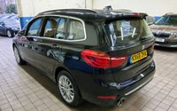 USED 2018 68 BMW 2 SERIES 1.5 218I LUXURY GRAN TOURER 5d 139 BHP STUNNING BLACK WITH BEIGE LEATHER 7 SEATS SAT NAV CRUISE CONTROL PARKING SENSORS 1 OWNER 6 MONTHS GOLD WARRANTY