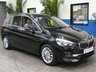 USED 2018 68 BMW 2 SERIES 1.5 218I LUXURY GRAN TOURER 5d 139 BHP STUNNING BLACK WITH BEIGE LEATHER 7 SEATS SAT NAV CRUISE CONTROL PARKING SENSORS 1 OWNER 6 MONTHS GOLD WARRANTY