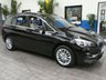 USED 2018 68 BMW 2 SERIES 1.5 218I LUXURY GRAN TOURER 5d 139 BHP STUNNING BLACK WITH BEIGE LEATHER 7 SEATS SAT NAV CRUISE CONTROL PARKING SENSORS 1 OWNER 6 MONTHS GOLD WARRANTY