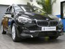 USED 2018 68 BMW 2 SERIES 1.5 218I LUXURY GRAN TOURER 5d 139 BHP STUNNING BLACK WITH BEIGE LEATHER 7 SEATS SAT NAV CRUISE CONTROL PARKING SENSORS 1 OWNER 6 MONTHS GOLD WARRANTY