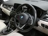 USED 2018 68 BMW 2 SERIES 1.5 218I LUXURY GRAN TOURER 5d 139 BHP STUNNING BLACK WITH BEIGE LEATHER 7 SEATS SAT NAV CRUISE CONTROL PARKING SENSORS 1 OWNER 6 MONTHS GOLD WARRANTY