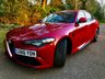 USED 2017 66 ALFA ROMEO GIULIA 2.9 V6 BITURBO QUADRIFOGLIO 4d AUTO 503 BHP ONLY 23,000 MILES/FULL ALFA SERVICE HISTORY(BIG 4TH YEAR SERVICE DONE-SEE INVOICE IN PICTURES//REAR PARKING CAMERA/BLUETOOTH//SATNAV/1/2 LEATHER SUEDE  503 BHP ONLY 23,000 MILES/FULL ALFA SERVICE HISTORY(BIG 4TH YEAR SERVICE DONE-SEE INVOICE IN PICTURES//REAR PARKING CAMERA/BLUETOOTH//SATNAV/1/2 LEATHER SUEDE