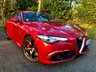 USED 2017 66 ALFA ROMEO GIULIA 2.9 V6 BITURBO QUADRIFOGLIO 4d AUTO 503 BHP ONLY 23,000 MILES/FULL ALFA SERVICE HISTORY(BIG 4TH YEAR SERVICE DONE-SEE INVOICE IN PICTURES//REAR PARKING CAMERA/BLUETOOTH//SATNAV/1/2 LEATHER SUEDE  503 BHP ONLY 23,000 MILES/FULL ALFA SERVICE HISTORY(BIG 4TH YEAR SERVICE DONE-SEE INVOICE IN PICTURES//REAR PARKING CAMERA/BLUETOOTH//SATNAV/1/2 LEATHER SUEDE