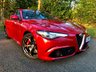USED 2017 66 ALFA ROMEO GIULIA 2.9 V6 BITURBO QUADRIFOGLIO 4d AUTO 503 BHP ONLY 23,000 MILES/FULL ALFA SERVICE HISTORY(BIG 4TH YEAR SERVICE DONE-SEE INVOICE IN PICTURES//REAR PARKING CAMERA/BLUETOOTH//SATNAV/1/2 LEATHER SUEDE  503 BHP ONLY 23,000 MILES/FULL ALFA SERVICE HISTORY(BIG 4TH YEAR SERVICE DONE-SEE INVOICE IN PICTURES//REAR PARKING CAMERA/BLUETOOTH//SATNAV/1/2 LEATHER SUEDE