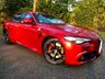 USED 2017 66 ALFA ROMEO GIULIA 2.9 V6 BITURBO QUADRIFOGLIO 4d AUTO 503 BHP ONLY 23,000 MILES/FULL ALFA SERVICE HISTORY(BIG 4TH YEAR SERVICE DONE-SEE INVOICE IN PICTURES//REAR PARKING CAMERA/BLUETOOTH//SATNAV/1/2 LEATHER SUEDE  503 BHP ONLY 23,000 MILES/FULL ALFA SERVICE HISTORY(BIG 4TH YEAR SERVICE DONE-SEE INVOICE IN PICTURES//REAR PARKING CAMERA/BLUETOOTH//SATNAV/1/2 LEATHER SUEDE