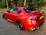 USED 2017 66 ALFA ROMEO GIULIA 2.9 V6 BITURBO QUADRIFOGLIO 4d AUTO 503 BHP ONLY 23,000 MILES/FULL ALFA SERVICE HISTORY(BIG 4TH YEAR SERVICE DONE-SEE INVOICE IN PICTURES//REAR PARKING CAMERA/BLUETOOTH//SATNAV/1/2 LEATHER SUEDE  503 BHP ONLY 23,000 MILES/FULL ALFA SERVICE HISTORY(BIG 4TH YEAR SERVICE DONE-SEE INVOICE IN PICTURES//REAR PARKING CAMERA/BLUETOOTH//SATNAV/1/2 LEATHER SUEDE