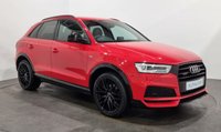 USED 2017 17 AUDI Q3 2.0 TDI QUATTRO BLACK EDITION 5d 148 BHP Striking High Gloss Q3 Quattro Black Edition, ready for FREE UK DELIVERY