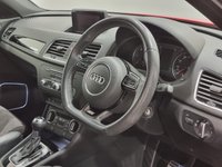 USED 2017 17 AUDI Q3 2.0 TDI QUATTRO BLACK EDITION 5d 148 BHP Striking High Gloss Q3 Quattro Black Edition, ready for FREE UK DELIVERY