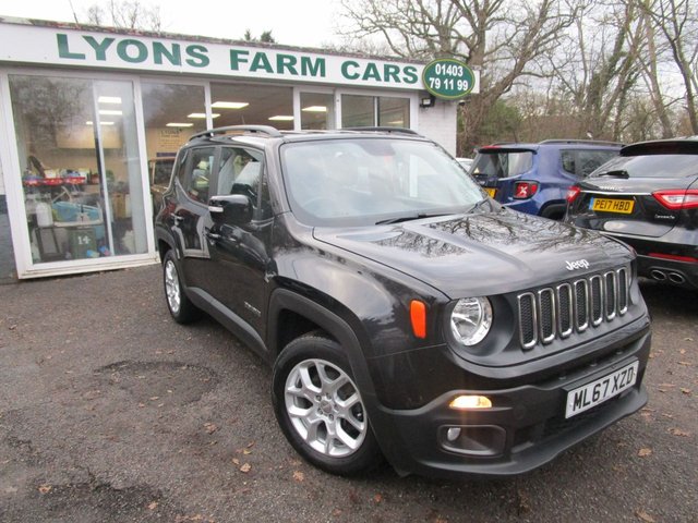 2017 67 Jeep Renegade 1.6 LONGITUDE 5d 108 BHP