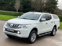USED 2016 66 MITSUBISHI L200 2.4 DI-D 4X4 BARBARIAN DCB 178 BHP ** NO VAT * CANOPY + BLUETOOTH