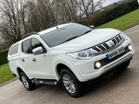 USED 2016 66 MITSUBISHI L200 2.4 DI-D 4X4 BARBARIAN DCB 178 BHP ** NO VAT * CANOPY + BLUETOOTH