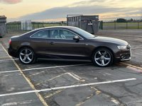 USED 2011 60 AUDI A5 2.0 TDI S LINE SPECIAL EDITION 2d 168 BHP FULL LEATHER, BLADE ALLOYS