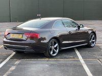 USED 2011 60 AUDI A5 2.0 TDI S LINE SPECIAL EDITION 2d 168 BHP FULL LEATHER, BLADE ALLOYS