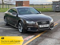 USED 2011 60 AUDI A5 2.0 TDI S LINE SPECIAL EDITION 2d 168 BHP FULL LEATHER, BLADE ALLOYS