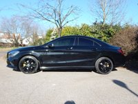USED 2018 13 MERCEDES-BENZ CLA 1.6 CLA 180 SPORT 4d 121 BHP GLOSS BLACK ALLOYS-YELLOW CALLIPERS
